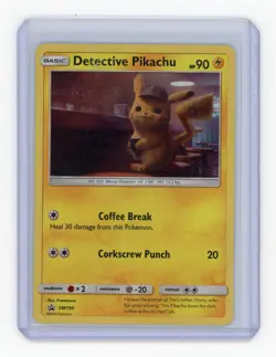 Detective Pikachu SM190 - Promo - Holo - Pokemon Card - Image 1