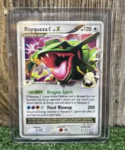 Rayquaza C Lv.X DP47 2009 Black Star Promo Diamond & Pearl Holo Pokemon Card - Image 1