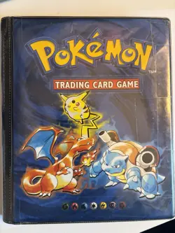 Vintage Pokemon Binder Lot 100+ Cards 30+ 1st Ed, Shadowless, Holos, WoTC - Image 1