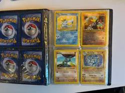 Vintage Pokemon Binder Lot 100+ Cards 30+ 1st Ed, Shadowless, Holos, WoTC - Image 3