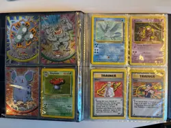 Vintage Pokemon Binder Lot 100+ Cards 30+ 1st Ed, Shadowless, Holos, WoTC - Image 5