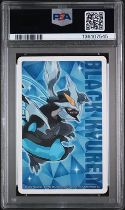 2012 POKEMON BLACK 2 PLAYING CARDS 3 OF HEARTS EMOLGA PSA 9 - Image 2