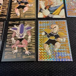 Lot Of 10 1999 And 1998 FUNimation Dragon Ball Z Foil Cards - Image 3