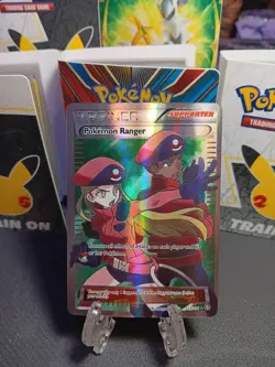 Pokemon Card - Pokemon Ranger XY Steam Siege 113/114 Ultra Rare Full Art Holo - Image 1