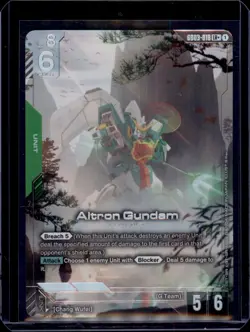 Altron Gundam Alternate Art Foil - GD03-018 LR+ - Gundam TCG Card Game - Image 1