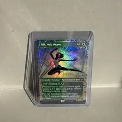 MTG Silk, Web Weaver (Borderless) Marvel's Spider-Man Foil - Image 1