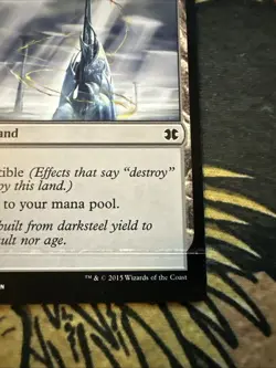 Mtg Magic MM2 Darksteel Citadel Misprint Sealing Error Card - Image 3