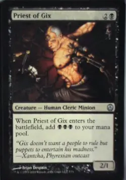 Priest of Gix - Duel Decks: Phyrexia vs. the Coalition: #7, MTG Nm C266 - Image 1