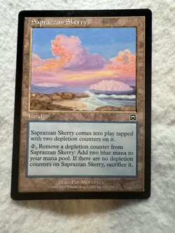 MTG - Saprazzan Skerry - Mercadian Masques - LP - #328 - Free Shipping! - Image 1
