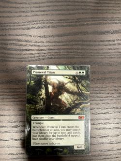 Primeval Titan (Extended Altered Art, Acrylic Paint) - Image 1