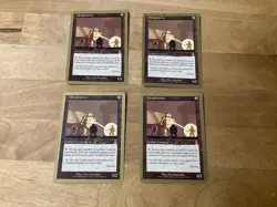 4x Play Set Metalworker 135 Vintage Non-Foil LP Gold Border 2000 Gold Worlds MTG - Image 1