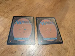 Magic: The Gathering Nemesis Parallax Tide x2 Blue Moderate Play Check pics - Image 2