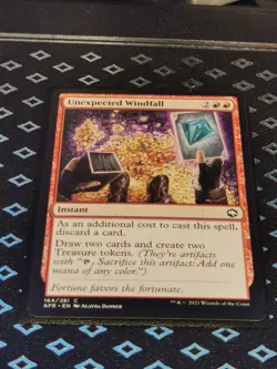 Unexpected Windfall NM (AFR) 164 MTG - Image 1