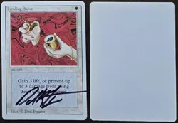 Signed MtG Magic Dan Frazier Artist Proof _ Revised _ HEALING SALVE _VHTF 1/100! - Image 1