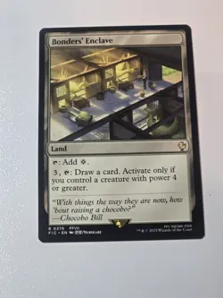MTG Magic the Gathering Bonders' Enclave (376/801) Final Fantasy Commander NM - Image 1