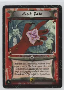 1998 Legend of the Five Rings (L5R) CCG - Jade Edition Avoid Fate - Image 1