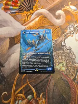 Sygg, Wandering Wisdom Borderless MTG Lorwyn Eclipsed - NM - - Image 1