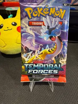 Temporal Forces FACTORY SEALED Booster Pack from Pokemon Tin - Image 1