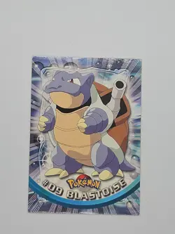 Blastoise Pokemon Card Topps #09 TV Animation Edition Series - Image 1