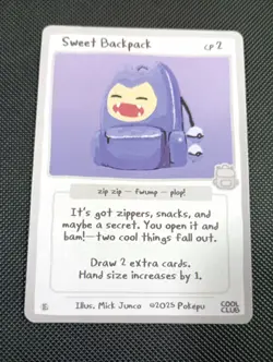 Pokepu Snorlax Sweet Backpack 2025 Cool Club Art Mick Junco Pokemon Fan Art - Image 1