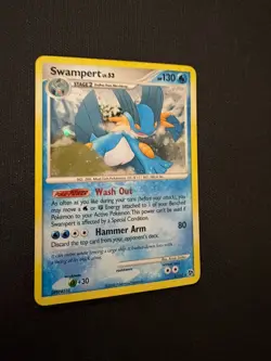 Pokemon - Swampert 9/106 Great Encounters Holo - LP - Image 2