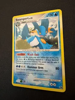 Pokemon - Swampert 9/106 Great Encounters Holo - LP - Image 3
