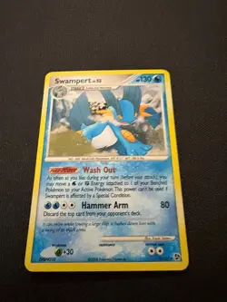 Pokemon - Swampert 9/106 Great Encounters Holo - LP - Image 4
