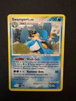 Pokemon - Swampert 9/106 Great Encounters Holo - LP - Image 5