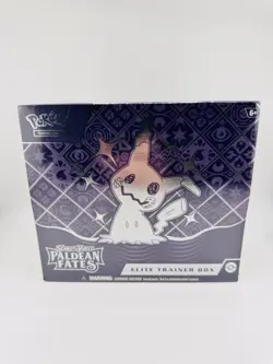 SCARLET & VIOLET PALDEAN FATES POKEMON TCG ETB ELITE TRAINER BOX FACTORY SEALED 820650856181 - Image 1