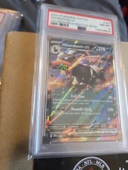 2024 Pokemon SVP EN Houndoom ex Houndoom Battle Deck Black Star Promo PSA 8 #103 - Image 4