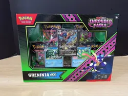 POKEMON SHROUDED FABLE GRENINJA EX SPECIAL ILLUSTRATION COLLECTION BOX SEALED - Image 1