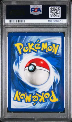 1999 POKEMON FOSSIL COSMOS-THUNDERSTORM DECK #15 ZAPDOS-HOLO PSA 5 - Image 2