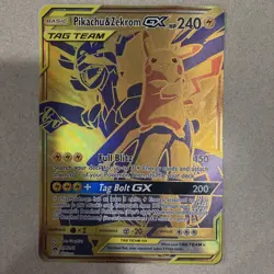 Pikachu & Zekrom GX SM248 Tag Team Promo Pokemon - Image 1