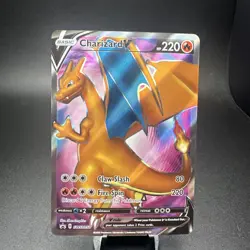Charizard Full Art Black Star Promo Sword and Shield Pokemon TCG SWSH050 - Image 1