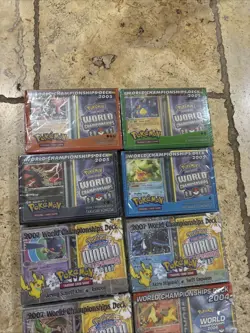 Pokemon World Championship Decks 2004-2009 Mixed Lot [All Sealed] - Image 3
