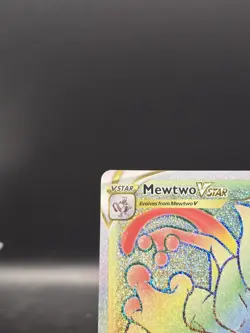 Pokemon TCG Mewtwo VSTAR 079/078 (Secret) Pokemon GO Holo NM - Image 2