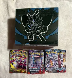 Pokemon TCG Scarlet & Violet Twilight Masquerade ETB + 8 Packs READ DESCRIPTION - Image 1