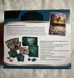 Pokemon TCG Scarlet & Violet Twilight Masquerade ETB + 8 Packs READ DESCRIPTION - Image 4