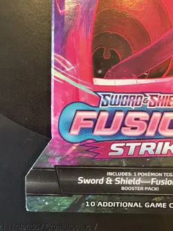 Fusion Strike Sleeved Booster Pack (Gengar) - Pokemon TCG Sword & Shield Sealed 820650809170 - Image 4