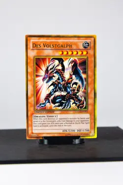 YUGIOH Des Volstgalph - GLD2-EN002 Gold Rare Limited Edition - NM/LP - Image 1