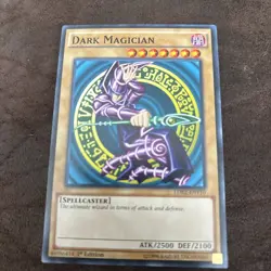 *** DARK MAGICIAN *** 1ST EDITION ORIGINAL ART MINT CONDITION LDK2-ENY10 YUGIOH! - Image 1