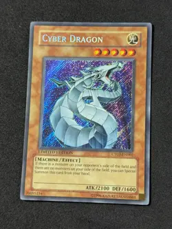 Yugioh Cyber Dragon CT03-EN002 Secret Rare Promo NM - Image 1