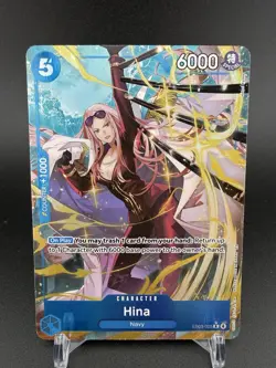 Hina (Alternate Art) EB03-025 Extra Booster: One Piece Heroines Edition Foil - Image 1