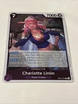 Charlotte Linlin Rare (R) EB03-034 One Piece Heroines Edition English Foil - Image 3