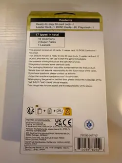 Bandai One Piece Starter Deck Big Mom Pirates ST-7 Sealed English - Image 2