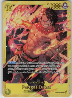 One Piece TCG Portgas.D.Ace (119) SEC 500 Years in the Future OP07-119 - Image 1