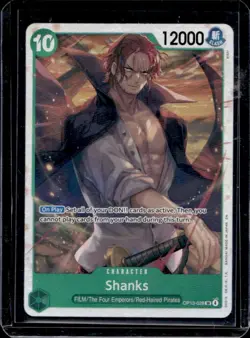 2025 One Piece TCG Carrying on His Will Shanks SR #OP13-028 - Image 1