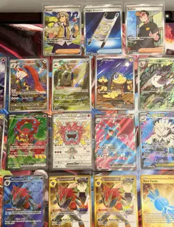 Pokemon 21 Card Lot SIR Gold Full Arts Illustration Rare Card Lot All Pack Fresh - Image 4