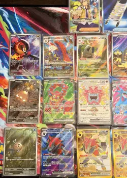 Pokemon 21 Card Lot SIR Gold Full Arts Illustration Rare Card Lot All Pack Fresh - Image 5