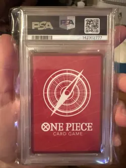 Shanks (2025 PSA Magazine Promo) OP09-001 One Piece Promotion Cards Foil PSA 10 - Image 2